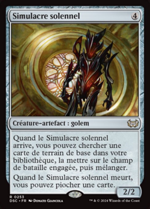 Simulacre solennel [FR]