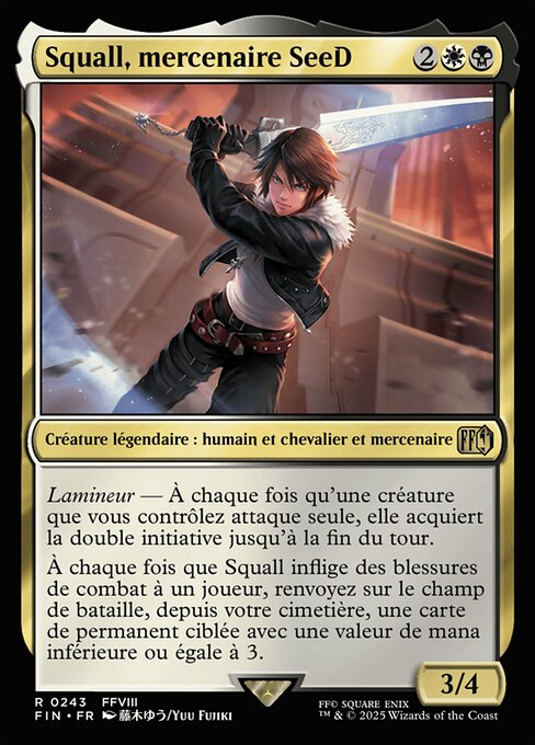 Squall, mercenaire SeeD [FR]