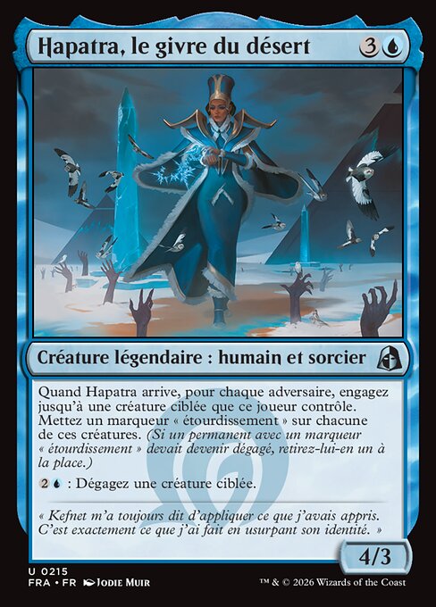 Hapatra, le givre du désert [FR] [FOIL]