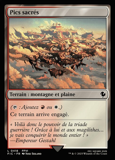 Pics sacrés [FR]