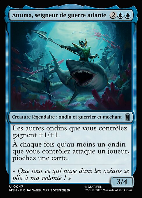 Attuma, seigneur de guerre atlante [FR]