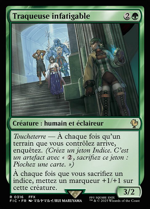 Traqueuse infatigable [FR]