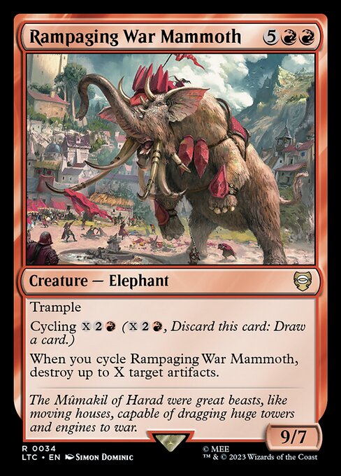 Rampaging War Mammoth [EN]