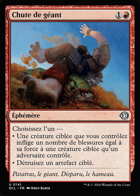 Chute de géant [FR]