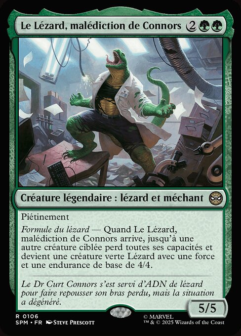Le Lézard, malédiction de Connors [FR]
