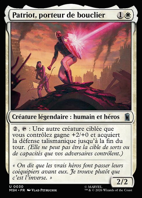 Patriot, porteur de bouclier [FR]