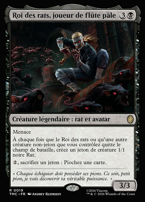 Roi des rats, joueur de flûte pâle [FR]