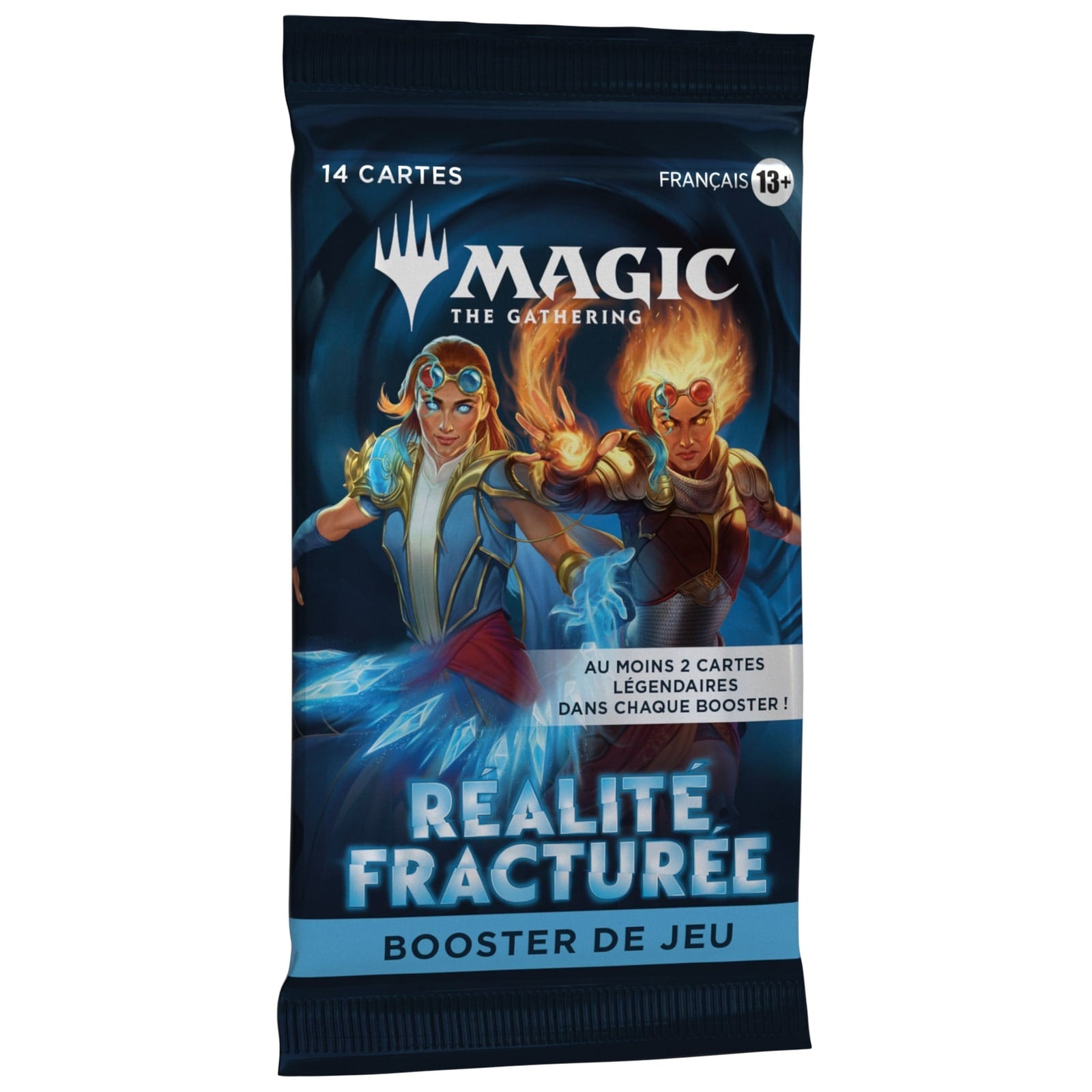 Booster de jeu Réalité fracturée, seconde illustration de sachet