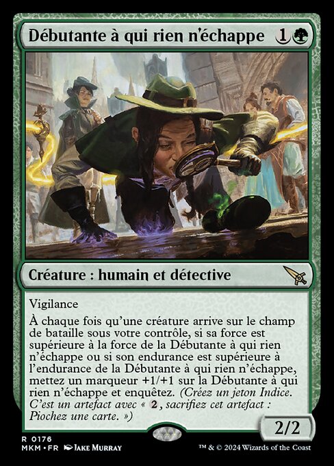 Débutante à qui rien n'échappe [FR] [FOIL]