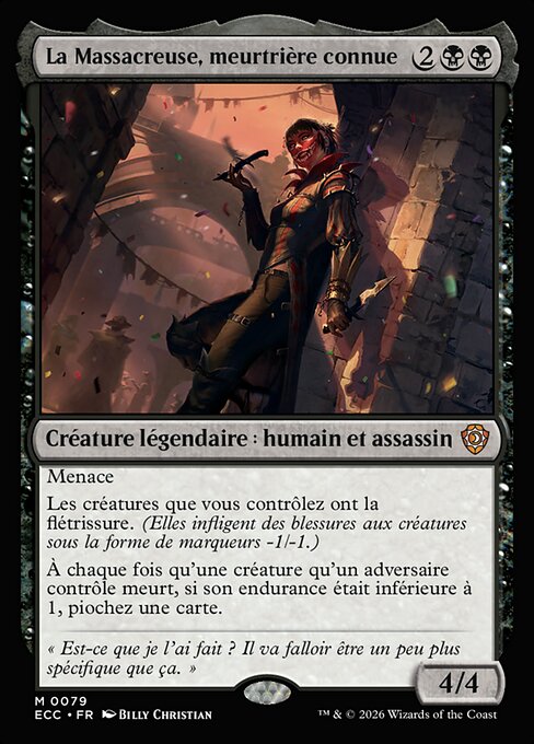 La Massacreuse, meurtrière connue [FR]