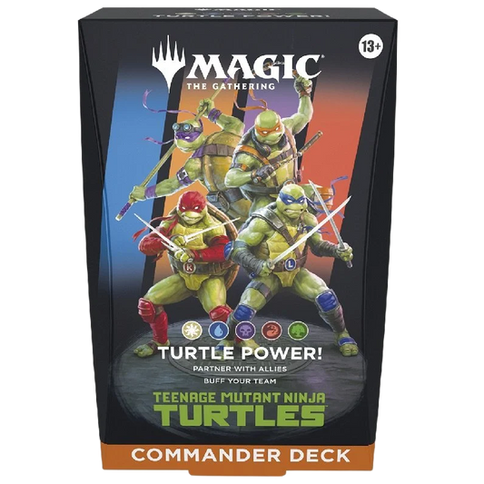 Magic: The Gathering - Deck Commander Teenage Mutant Ninja Turtles (Version anglaise)