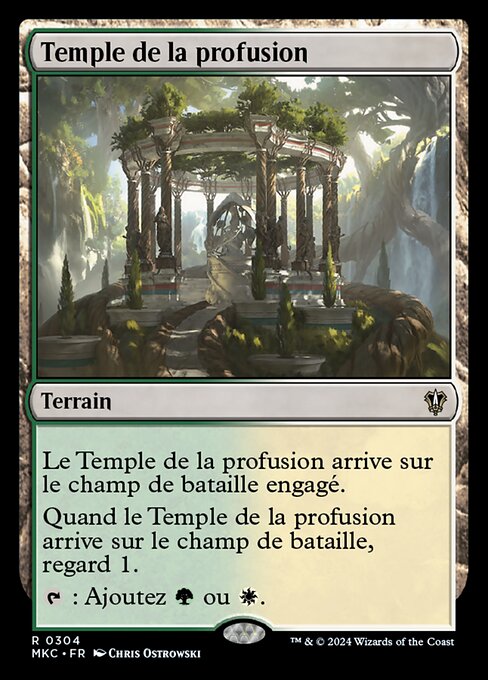 Temple de la profusion [FR]