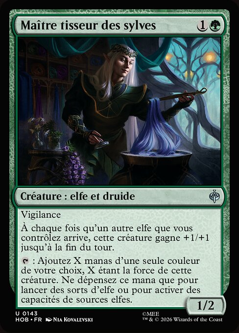 Maître tisseur des sylves [FR]
