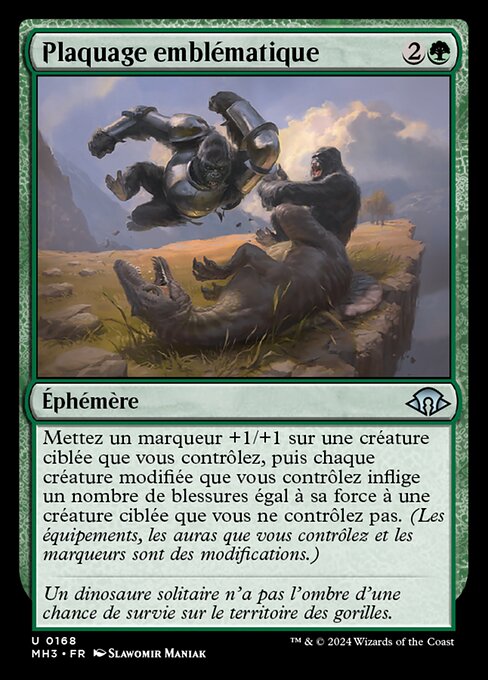 Plaquage emblématique [FR]