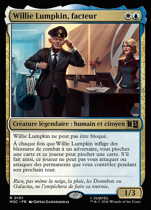 Willie Lumpkin, facteur [FR]
