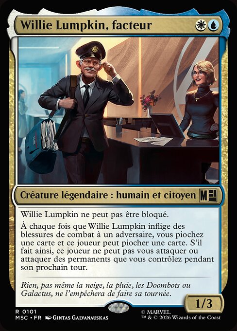 Willie Lumpkin, facteur [FR]