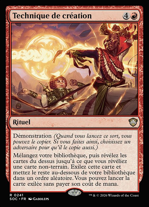 Technique de création [FR]