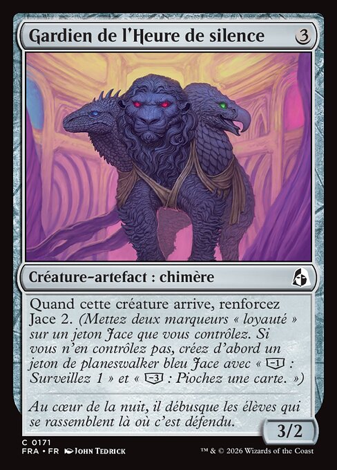 Gardien de l'Heure de silence [FR] [FOIL]