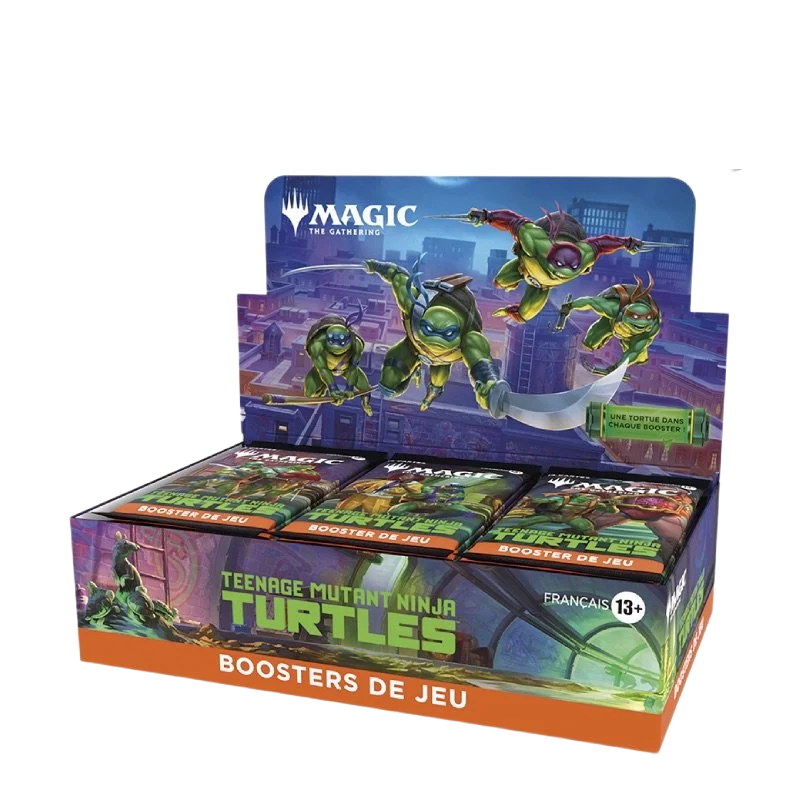 Boîte de 30 Boosters de Jeu Magic: The Gathering - Les Tortues Ninja (Version Française)