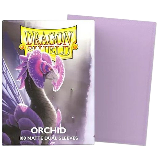 Dragon Shield - Orchid - Matte Dual Sleeves - Taille standard (idéal MTG, One Piece, Riftbound)