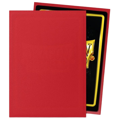 Dragon Shield - Crimson - Matte Sleeves - Taille standard (idéal MTG, One Piece, Riftbound)