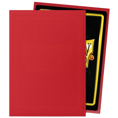 Dragon Shield - Ruby - Matte Sleeves - Taille standard (idéal MTG, One Piece, Riftbound)