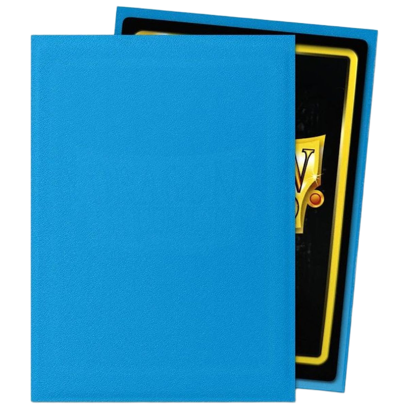 Dragon Shield - Sapphire - Matte Sleeves - Taille standard (idéal MTG, One Piece, Riftbound)