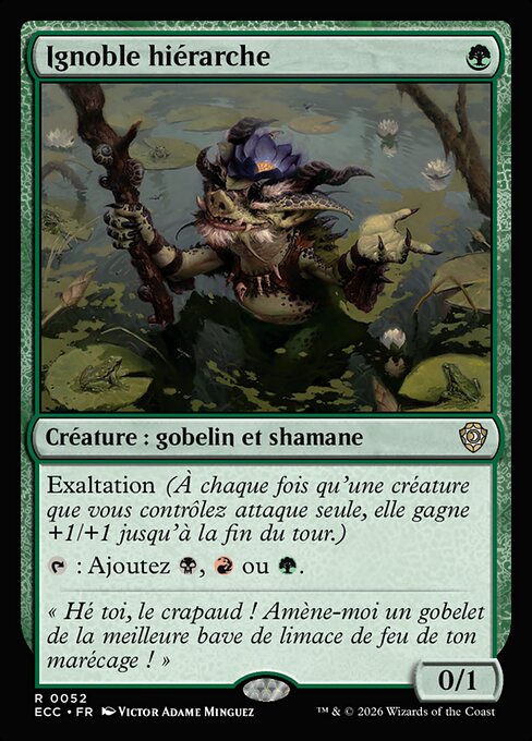 Ignoble hiérarche [FR]