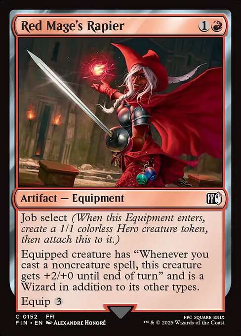 Red Mage's Rapier [EN]