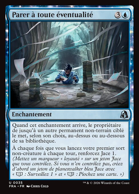 Parer à toute éventualité [FR]