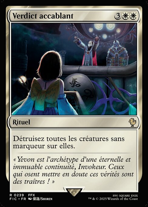 Verdict accablant [FR]