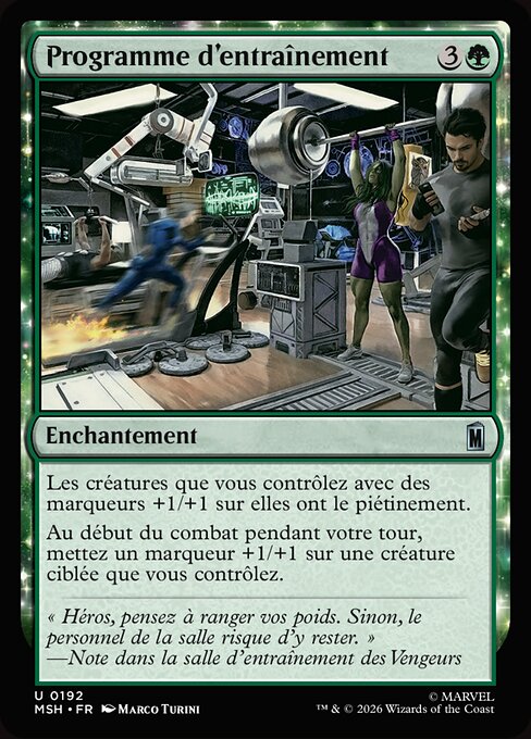 Programme d'entraînement [FR]