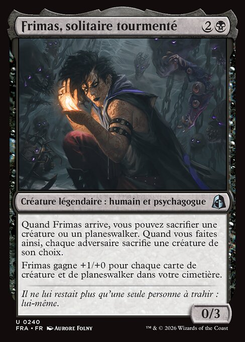 Frimas, solitaire tourmenté [FR]