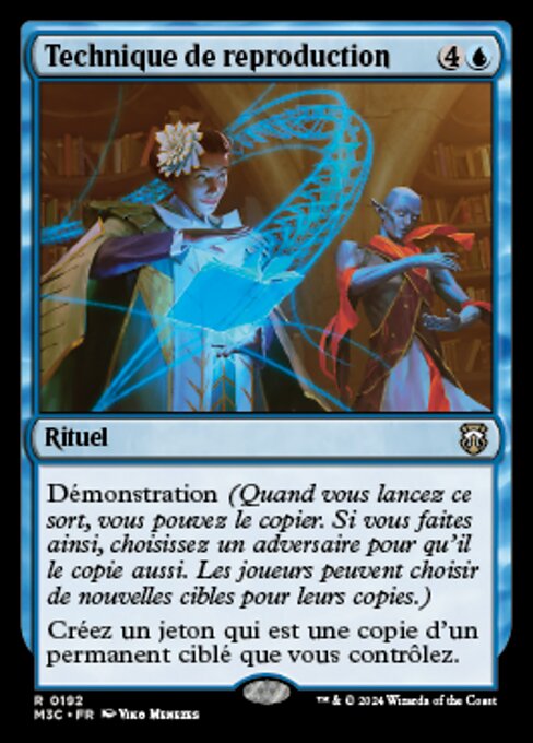 Technique de reproduction [FR]