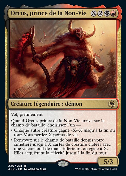 Orcus, prince de la Non-Vie [FR]
