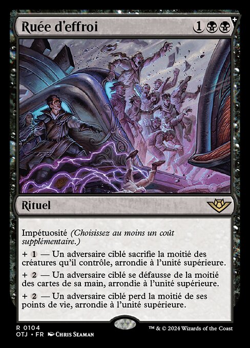 Ruée d'effroi [FR] [FOIL]