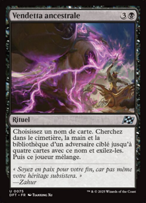 Vendetta ancestrale [FR]