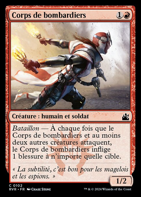Corps de bombardiers [FR]