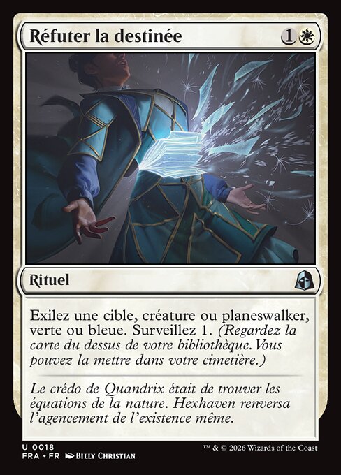 Réfuter la destinée [FR] [FOIL]