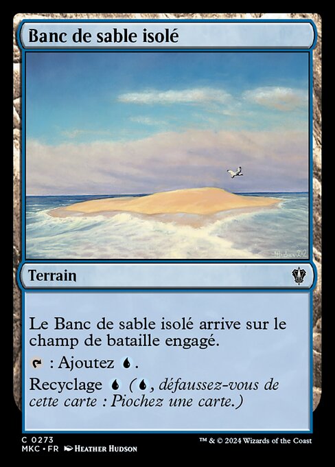 Banc de sable isolé [FR]