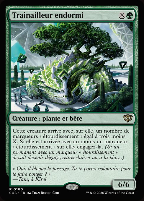 Traînailleur endormi [FR] [FOIL]