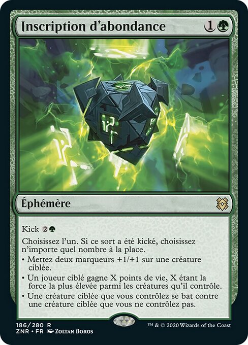 Inscription d'abondance [FR]