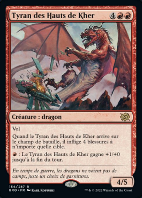 Tyran des Hauts de Kher [FR] [FOIL]