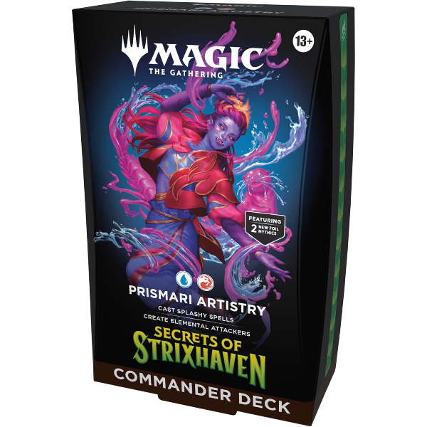 MTG - Deck Commander - Secrets of Strixhaven : Prismari Artistry (Version Anglaise)