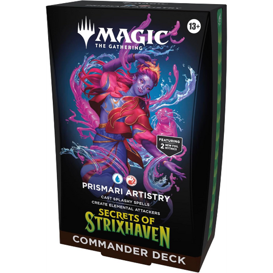 MTG - Deck Commander - Secrets of Strixhaven : Prismari Artistry (Version Anglaise)