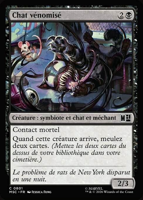 Chat vénomisé [FR]
