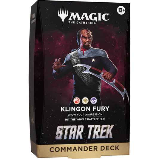 MTG - Star Trek - Deck Commander Klingon Fury
