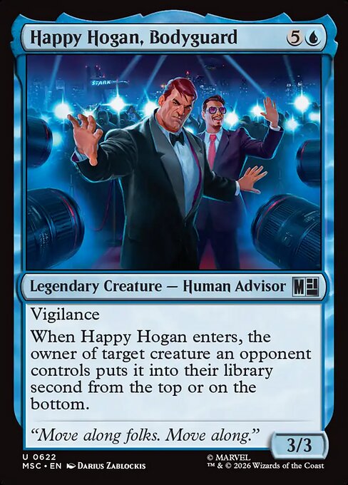 Happy Hogan, Bodyguard [FR]