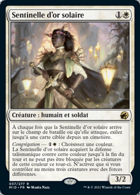 Sentinelle d'or solaire [FR]