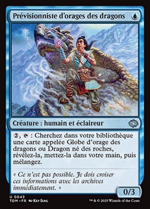 Prévisionniste d'orages des dragons [FR]